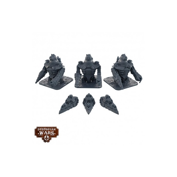 Figurines de la Marena Battlefleet à Dystopian Wars