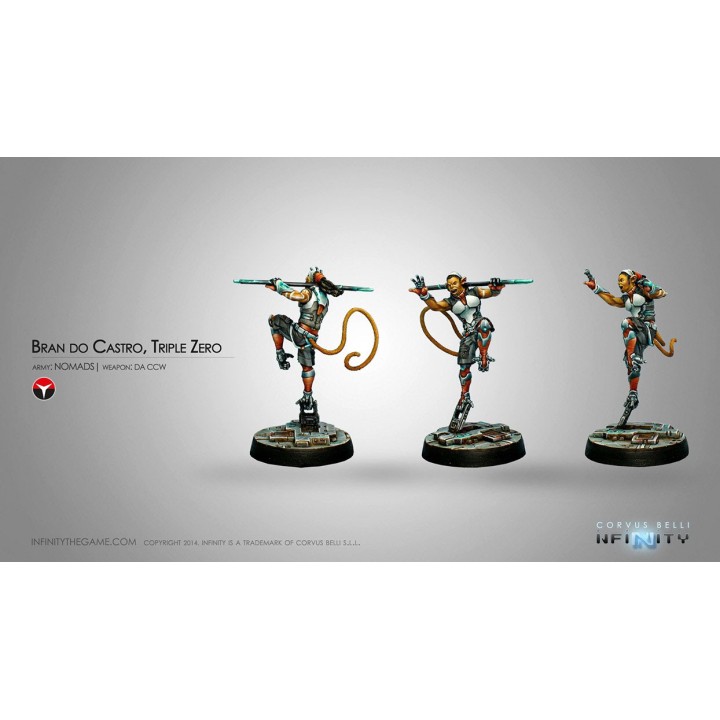 Infinity (Corvus Belli) - Bran do Castro (Arme CC DA)