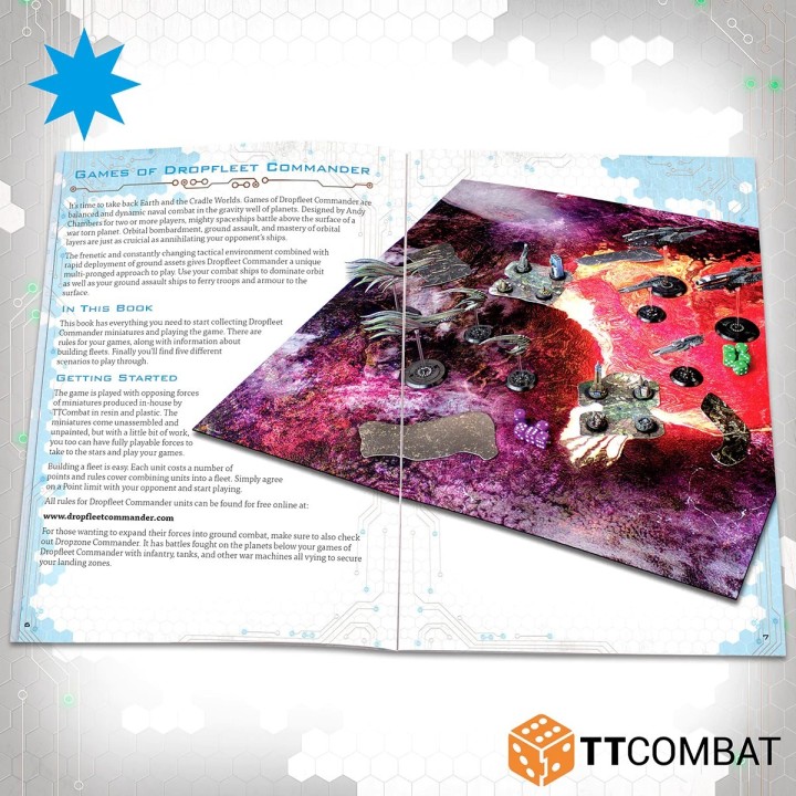 Dropfleet Commander - Mini Rulebook (EN)