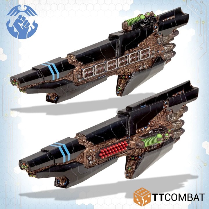 Dropfleet Commander - Resistance Kalium Cruisers