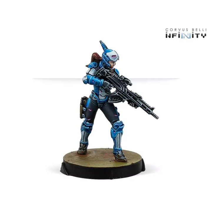 Figurines du Dire Foes 11 : Failsafe pour Infinity (Corvus Belli)
