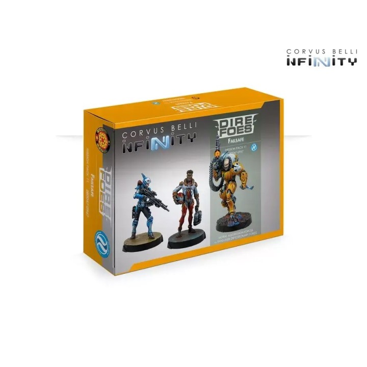Figurines du Dire Foes 11 : Failsafe pour Infinity (Corvus Belli)