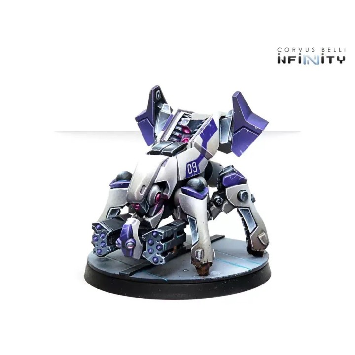 Figurines de drones Aleph (Rebots) pour Infinity (Corvus Belli)