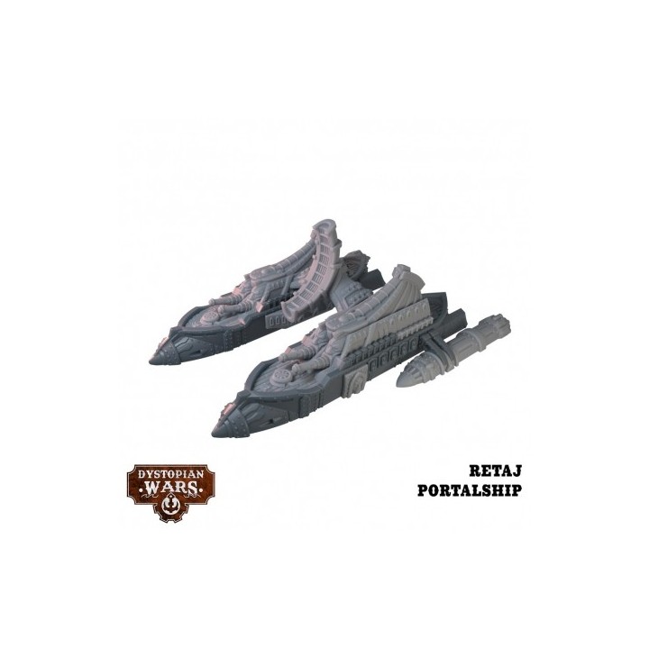 Dystopian Wars - Retaj Battlefleet Set