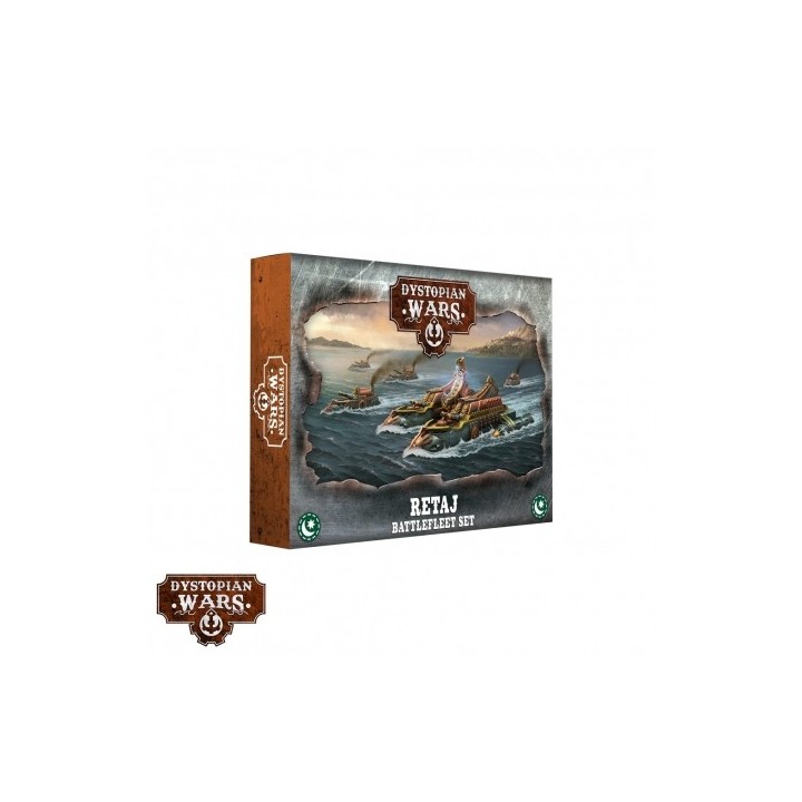 Dystopian Wars - Retaj Battlefleet Set