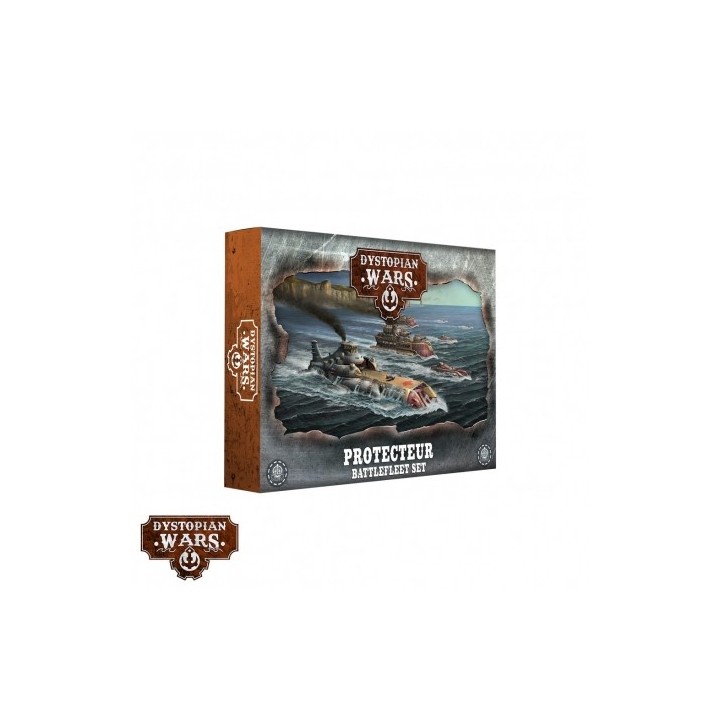 Dystopian Wars - Protecteur Battlefleet Set