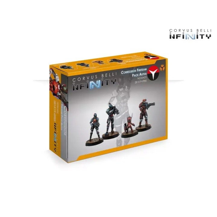 Corregidor Fireteam Pack Alpha des Nomades pour Infinity