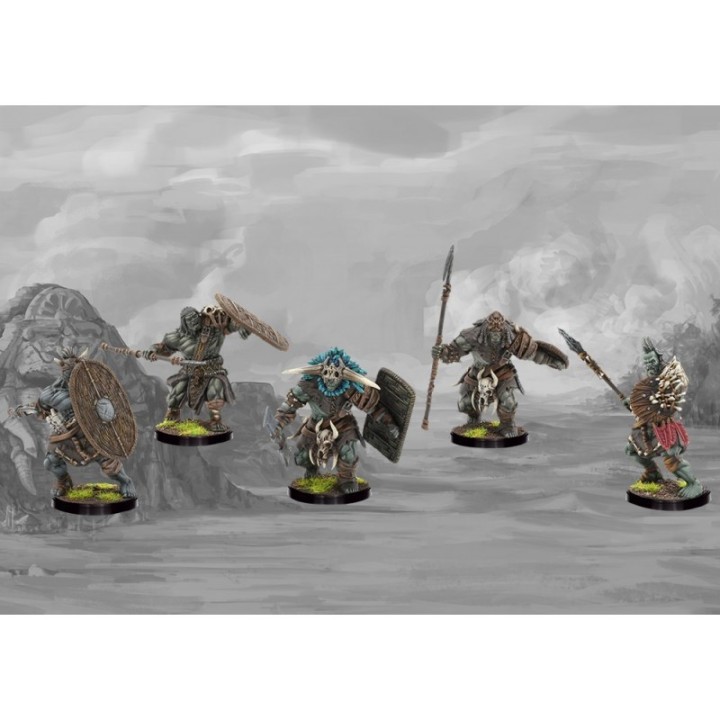 Figurines Starter 2 Joueurs First Blood pour Conquest -W'adrhun Vs Old Dominion