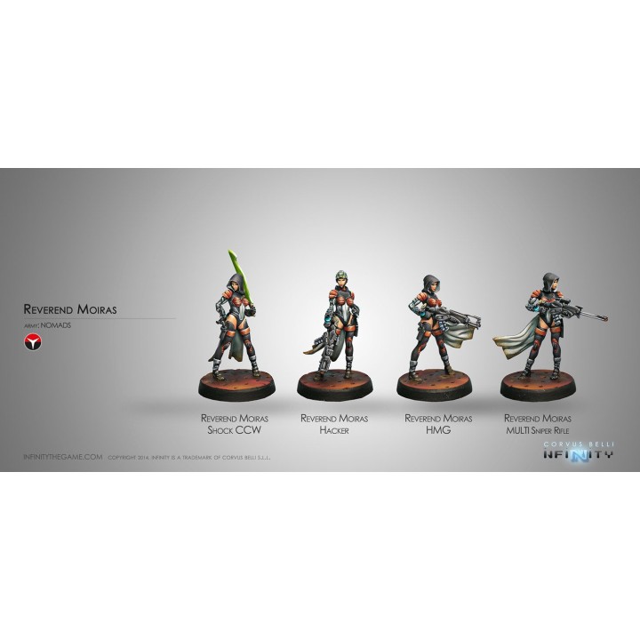 Infinity (Corvus Belli) - Reverend Moiras