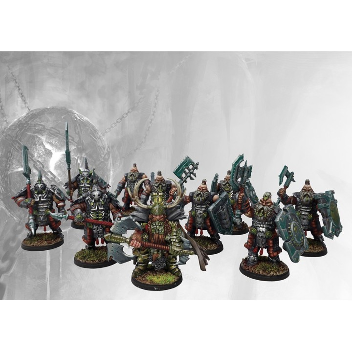 Figurines du Model Taster du Dweghom pour Conquest (Para Bellum Wargames)