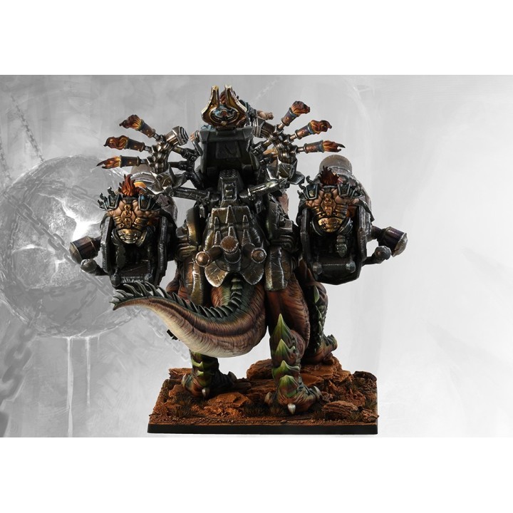 Grosse Figurine de Hellbringer Drake du Dweghom pour Conquest