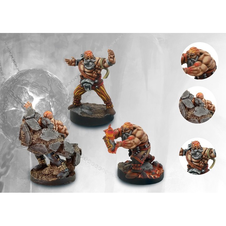 Figurines de Magic Retinue du Dweghom pour Conquest (para Bellum Wargames)