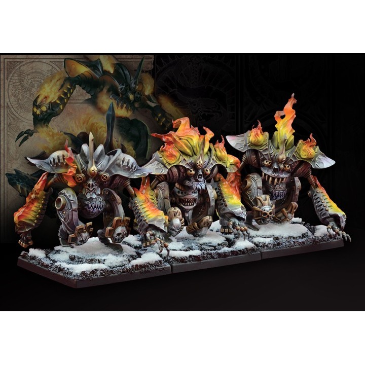 Figurines d'Inferno Automata pour le Dweghom de Conquest