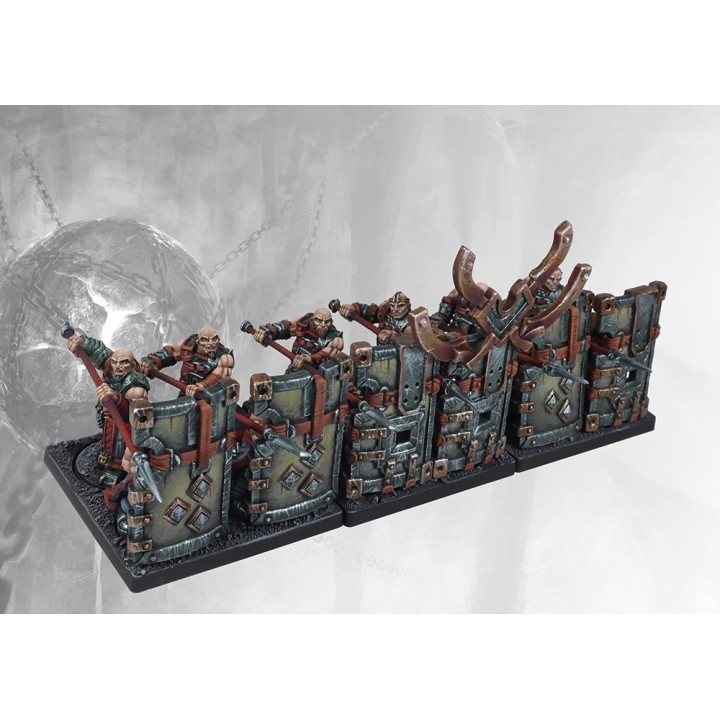 Figurines d'Initiates du Dweghom pour Conquest de Para Bellum Wargames