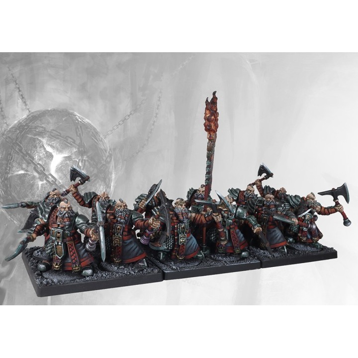 Figurines de Wardens pour le Dweghom à Conquest (Para Bellum Wargames)
