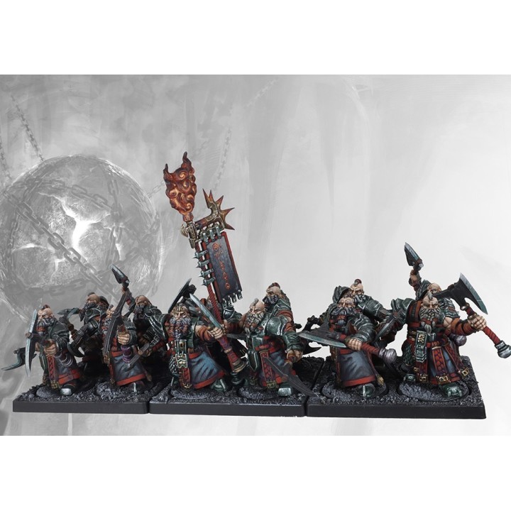 Figurines de Wardens pour le Dweghom à Conquest (Para Bellum Wargames)