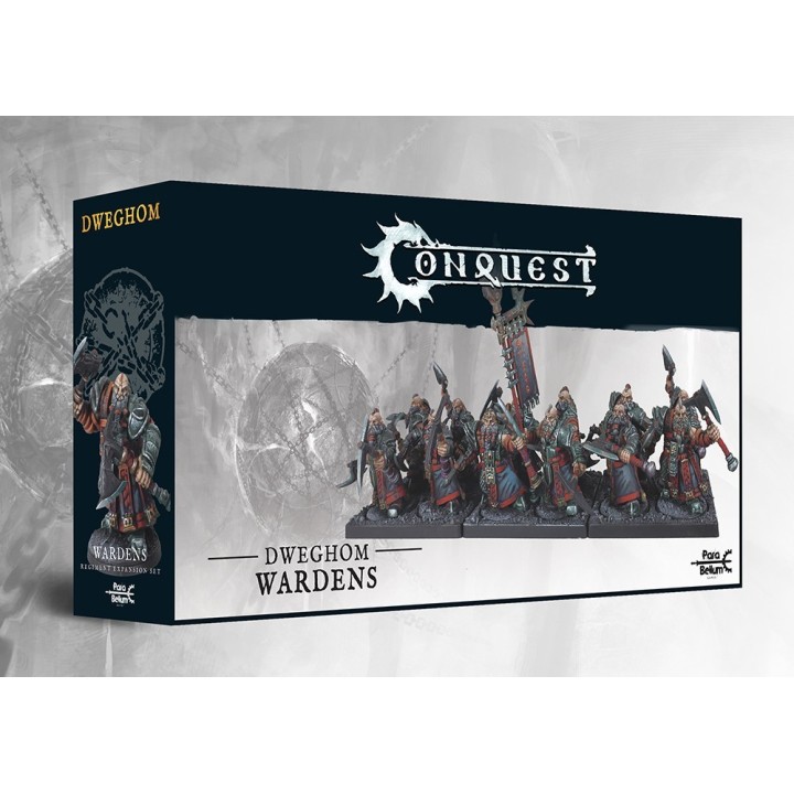 Figurines de Wardens pour le Dweghom à Conquest (Para Bellum Wargames)