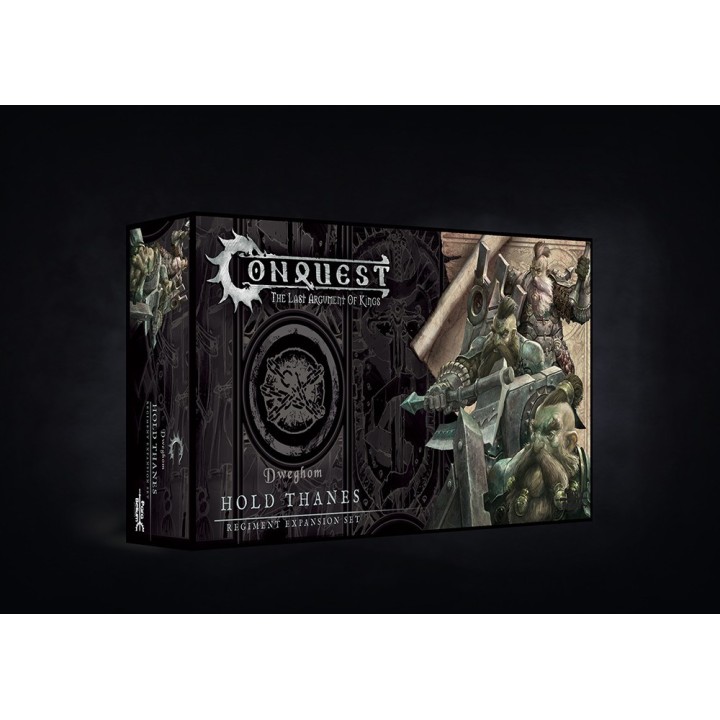 Figurines de Hold Thanes pour le Dweghom de Conest (Para Bellum Wargames)