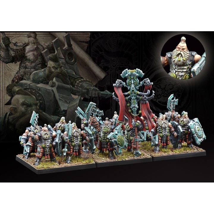 Figurines de Hold Thanes pour le Dweghom de Conest (Para Bellum Wargames)