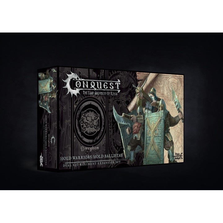 Figurines de Hold Ballistae pour les Dweghom de Conquest (Para Bellum Wargames)