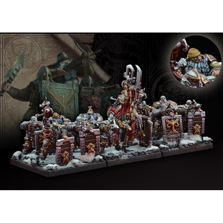 Figurines de Hold Ballistae pour les Dweghom de Conquest (Para Bellum Wargames)