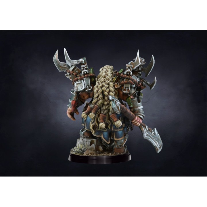 Figurine d'Examplar Raegh pour le Dweghom de Conquest (Para bellum Wargames)