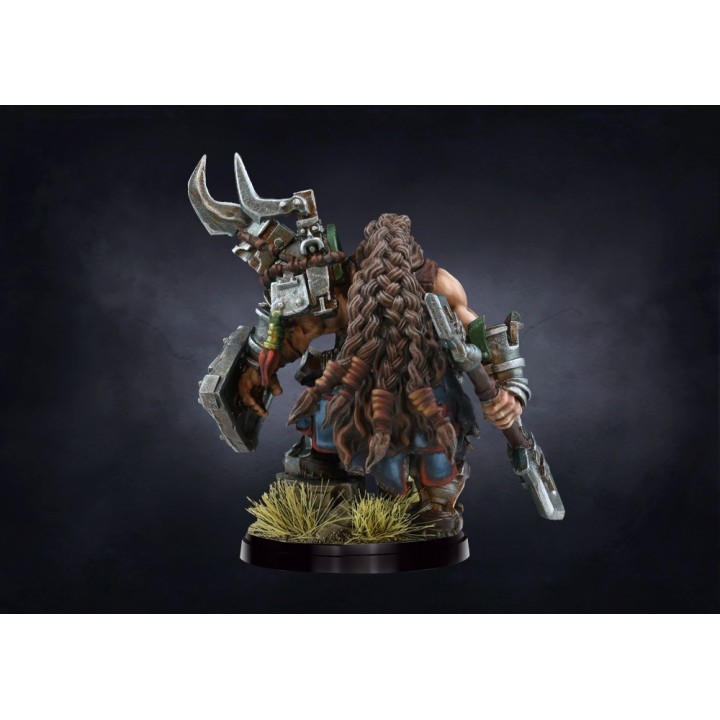 Figurine d'Examplar Raegh pour le Dweghom de Conquest (Para bellum Wargames)