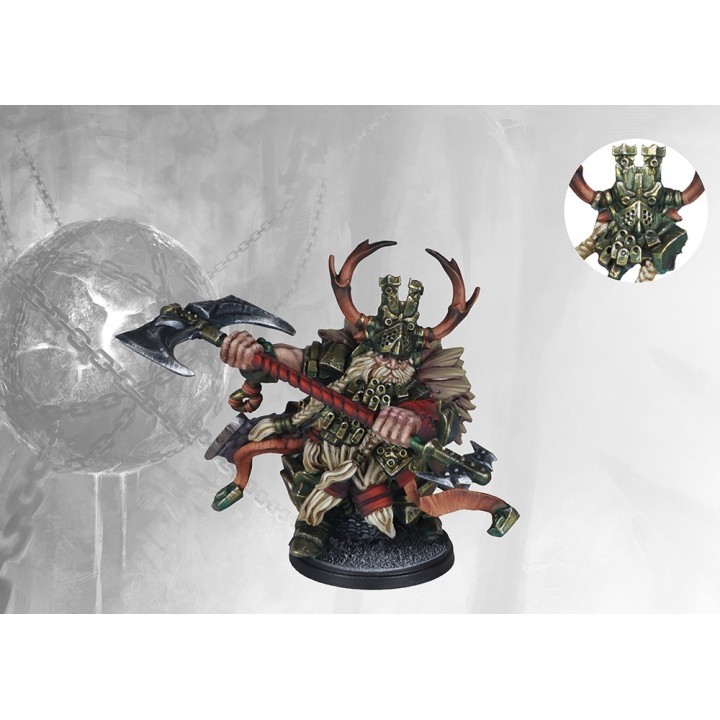 Figurine de Hold Raegh Alt Sculpt (Plastique) pour le Dweghom à Conquest !