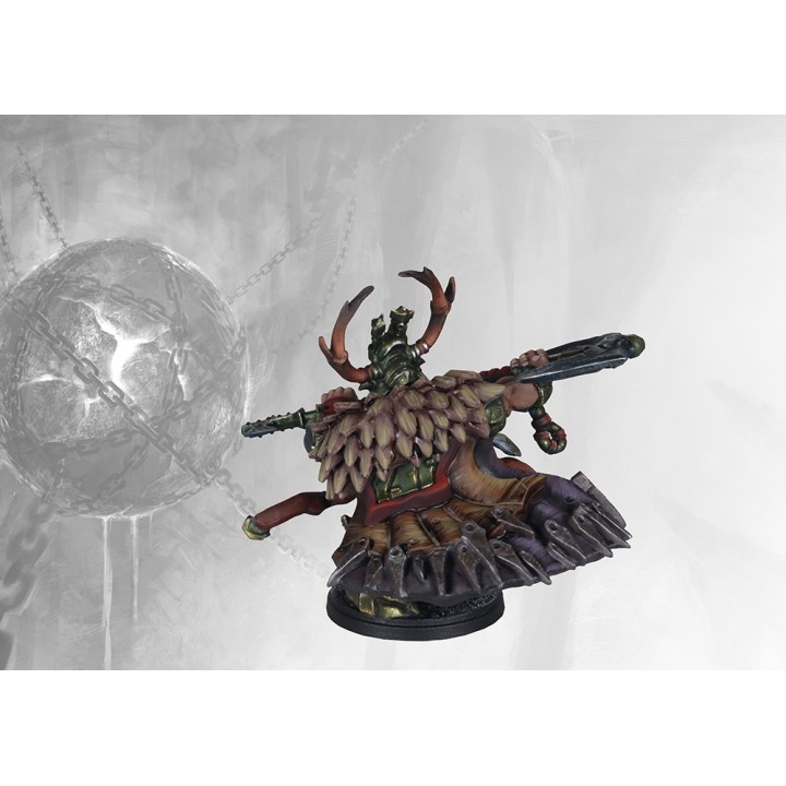 Figurine de Hold Raegh Alt Sculpt (Plastique) pour le Dweghom à Conquest !