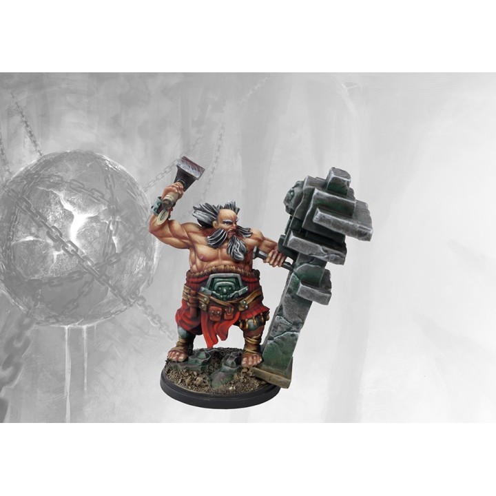 Figurine de Mnemancer Apprentice du Dweghom pour Conquest (Para Bellum)