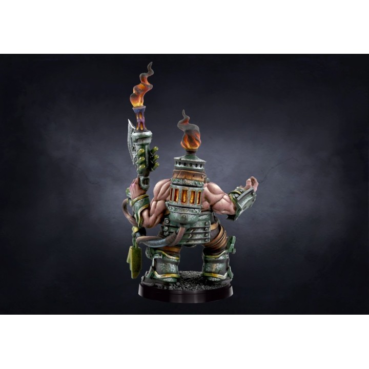 Figurine de Flame Caster pour le Dweghom à Conquest (Para Bellum Wargames)