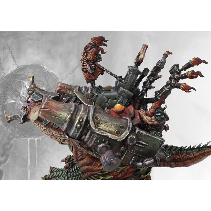 Figurine de Hellbringer Sorcerer du Dweghom pour Conquest (Para Bellum)