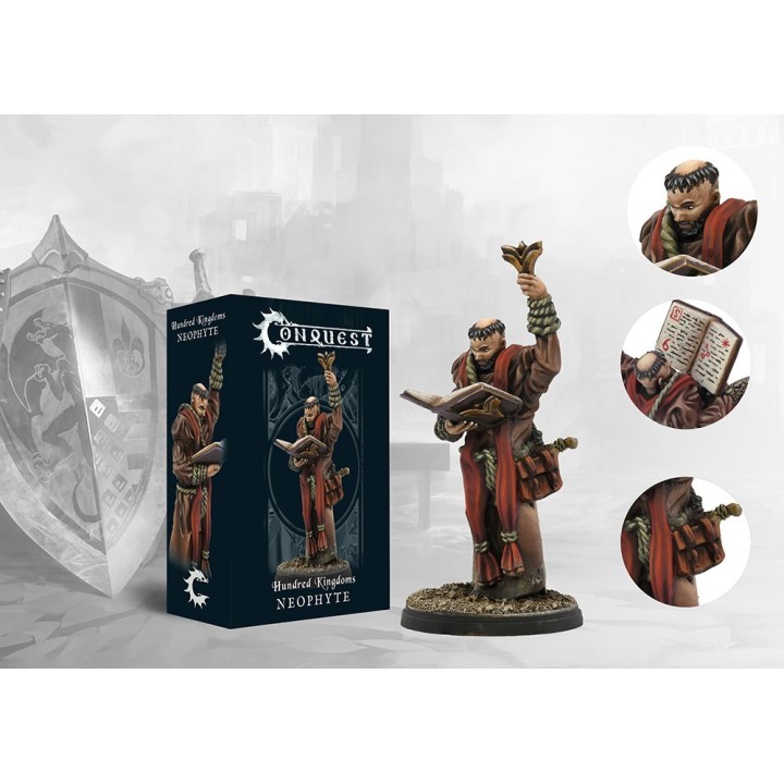 Figurine de Neophyte pour les Cent Royaumes de Conquest (Para Bellum Wargames)