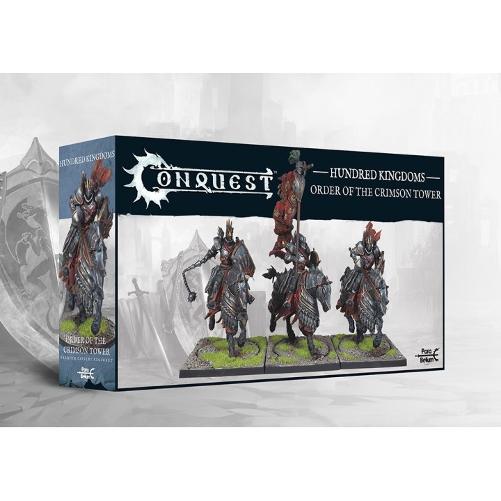 Figurines de l'Ordre de la Crimson Tower des 100K pour Conquest (Para Bellum)