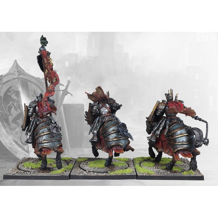 Figurines de l'Ordre de la Crimson Tower des 100K pour Conquest (Para Bellum)