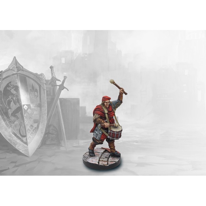 Figurines de la Tactical Retinue des 100K pour Conquest (Para Bellum Wargames)