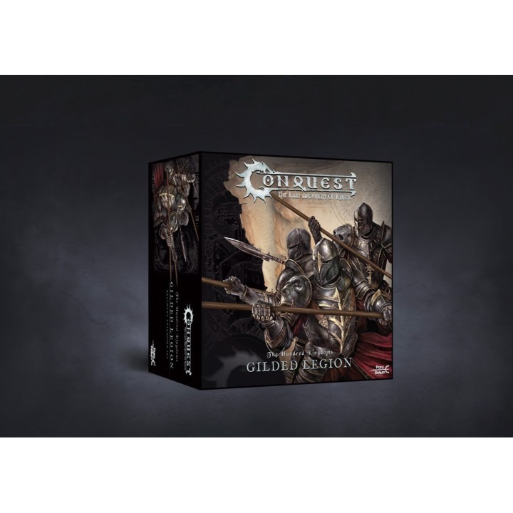 Figurines des Guilded Legions pour les 100K de Conquest (Para Bellum Games)