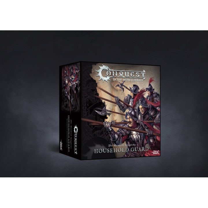 Figurines de household Guards pour les 100K de Conquest (Para Bellum Games)