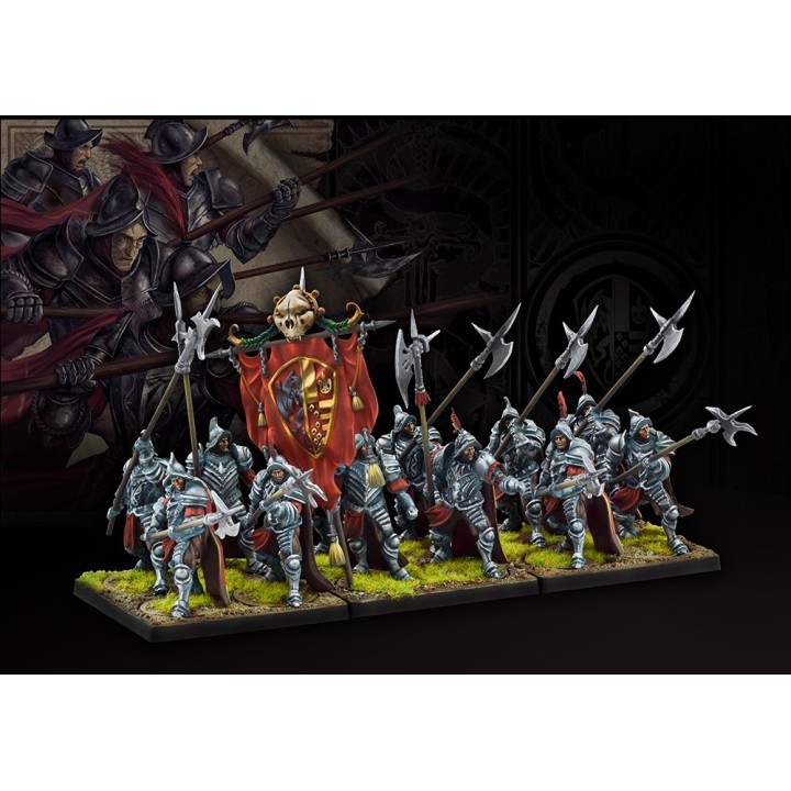 Figurines de household Guards pour les 100K de Conquest (Para Bellum Games)