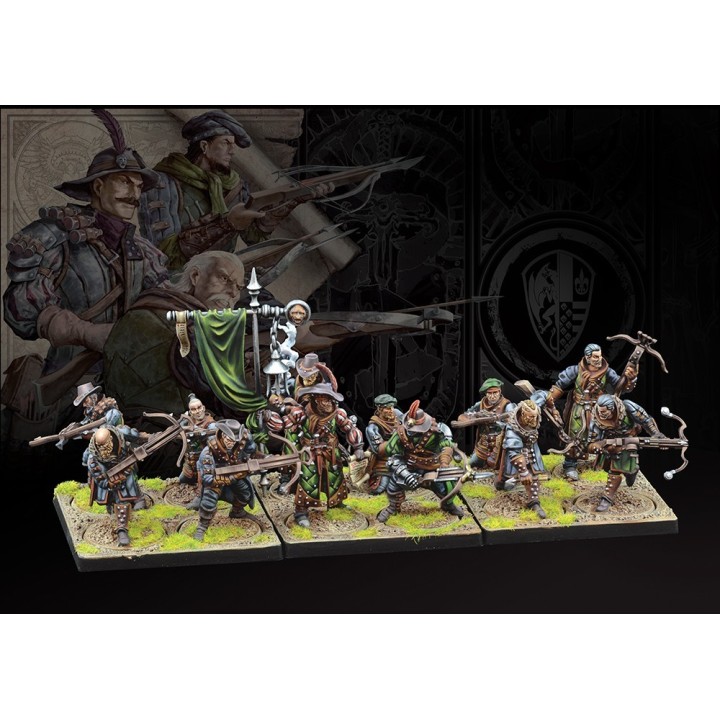 Figurines de Hunter Cadre des 100K à Conquest (Jeu de Para Bellum Wargames)