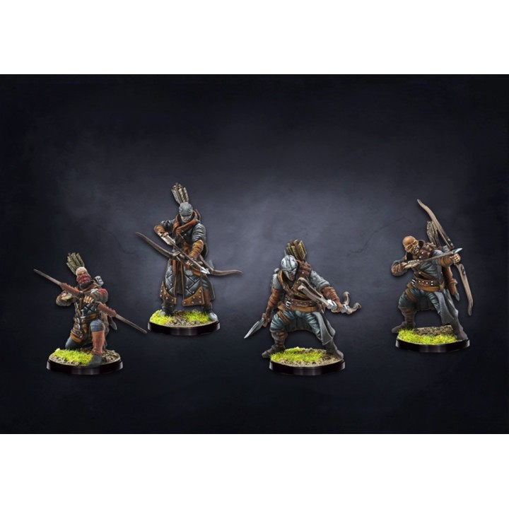 Figurines de Longbowmen pour les 100K de Conquest (Para Bellum Wargames)