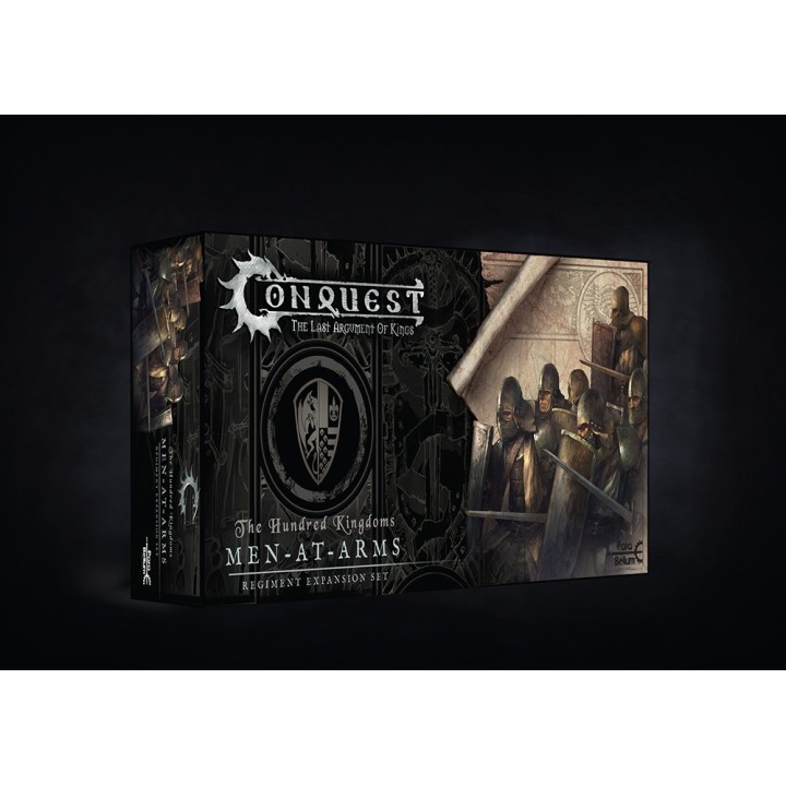 Figurines de Ment at Arms des 100K de Conquest (Para Bellum Wargames)