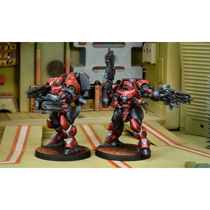 Infinity (Corvus Belli) - Gecko Squadron