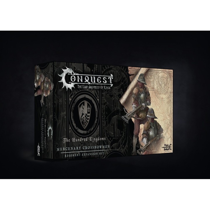 Figurines de Mercenary Crossbowmen des 100K pour Conquest (Para Bellum)
