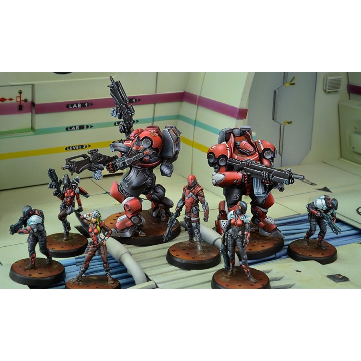 Infinity (Corvus Belli) - Gecko Squadron