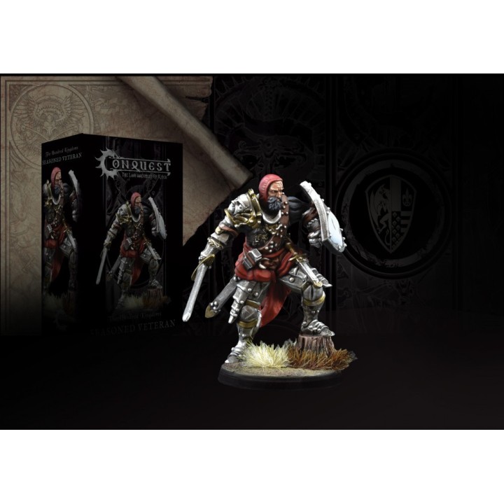 Figurine de Seasoned Veteran pour les 100K à Conquest (Para Bellum Wargames)