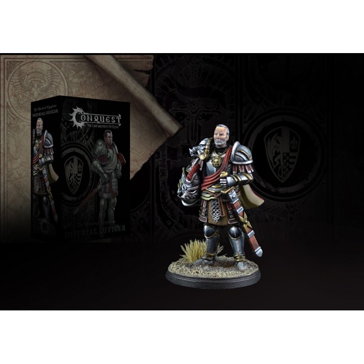 Figurine d'Imperial Officer pour les 100K de Conquest (Para Bellum Wargames)