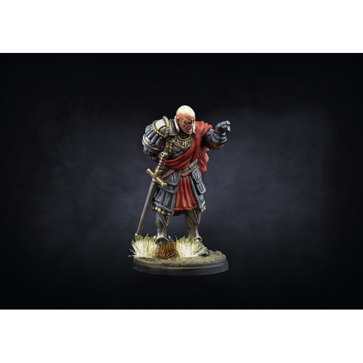 Figurine de Drillmaster pour les 100K de Conquest (Para Bellum Wargames)