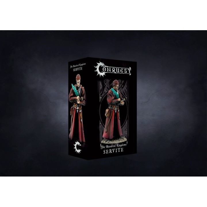 Figurine de Servite pour les 100 Royaumes de Conquest (Para Bellum Wargames)