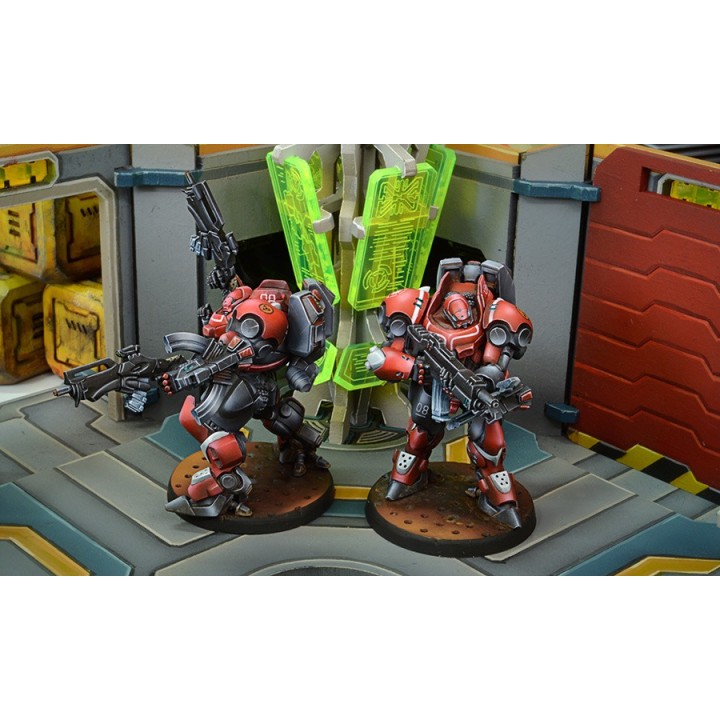 Infinity (Corvus Belli) - Gecko Squadron